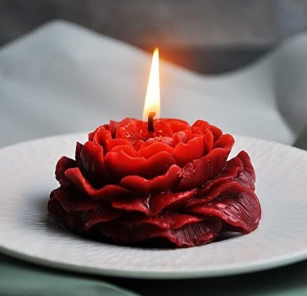 ruby peony – luxury handcrafted scented soy candle